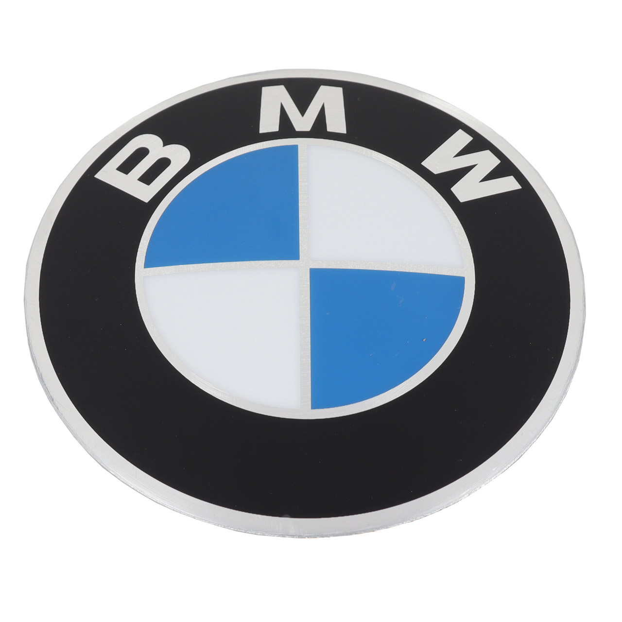1x ORIGINAL BMW Ø 82mm Nabendeckel Aufkleber Emblem 5er E12 1500-2000 2500-3.3 36131181104