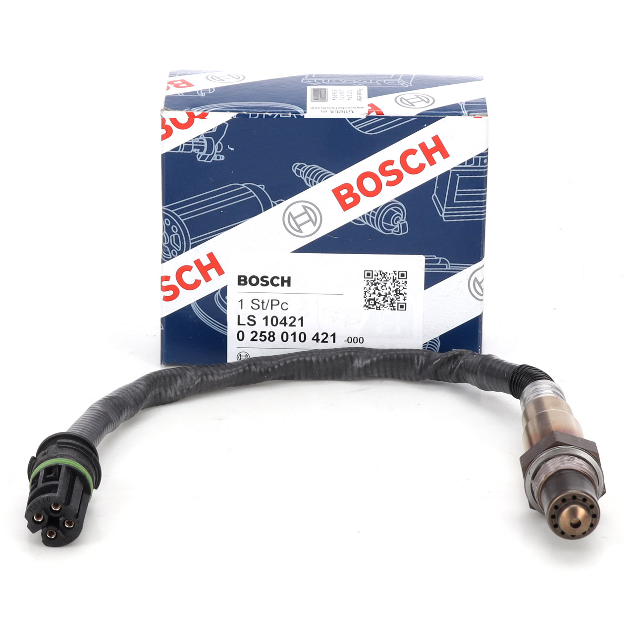 BOSCH 0258010421 Lambdasonde NACH KAT BMW 3er E90 E92 E93 S65 5er E60 E61 N62 E70 S63 N62