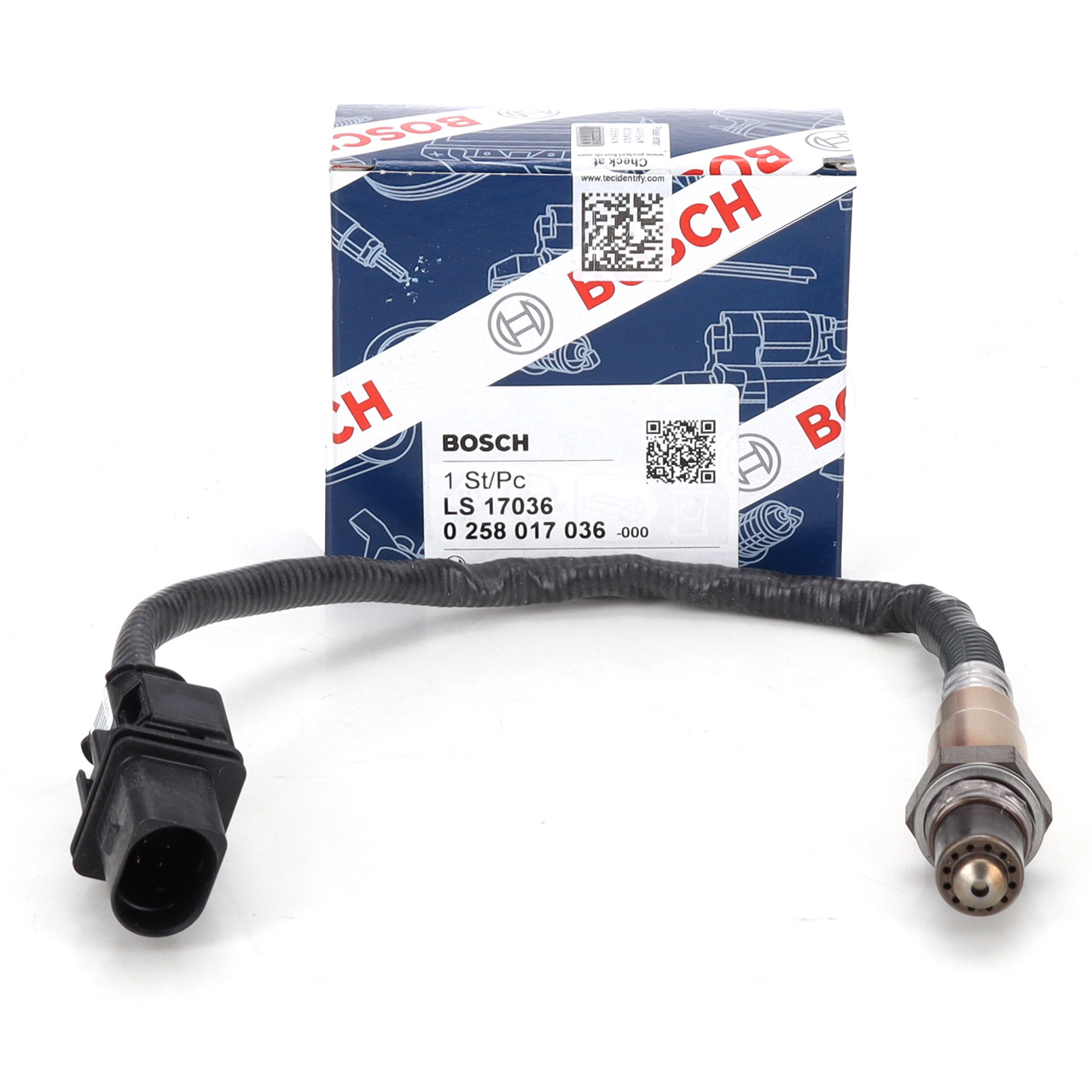 BOSCH 0258017036 Lambdasonde VOR KAT BMW 1er E87 3er E90 E91 5er E60 E61 6er E63 N52