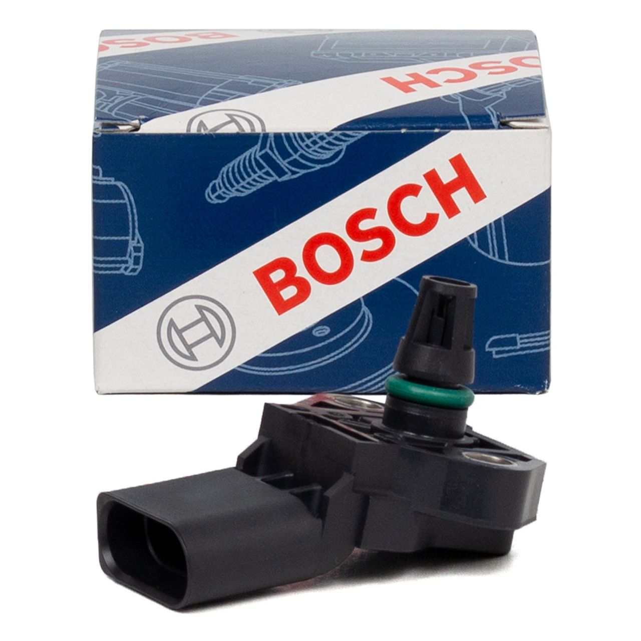 BOSCH 0281002976 Ladedrucksensor AUDI A3 A4 PORSCHE SEAT SKODA VW Golf 6 7