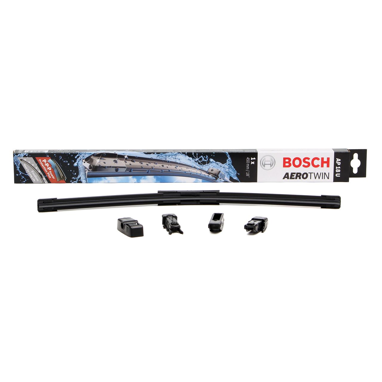 BOSCH AP18U 3397006831 AEROTWIN PLUS Scheibenwischer Wischerblatt Wischer 450mm