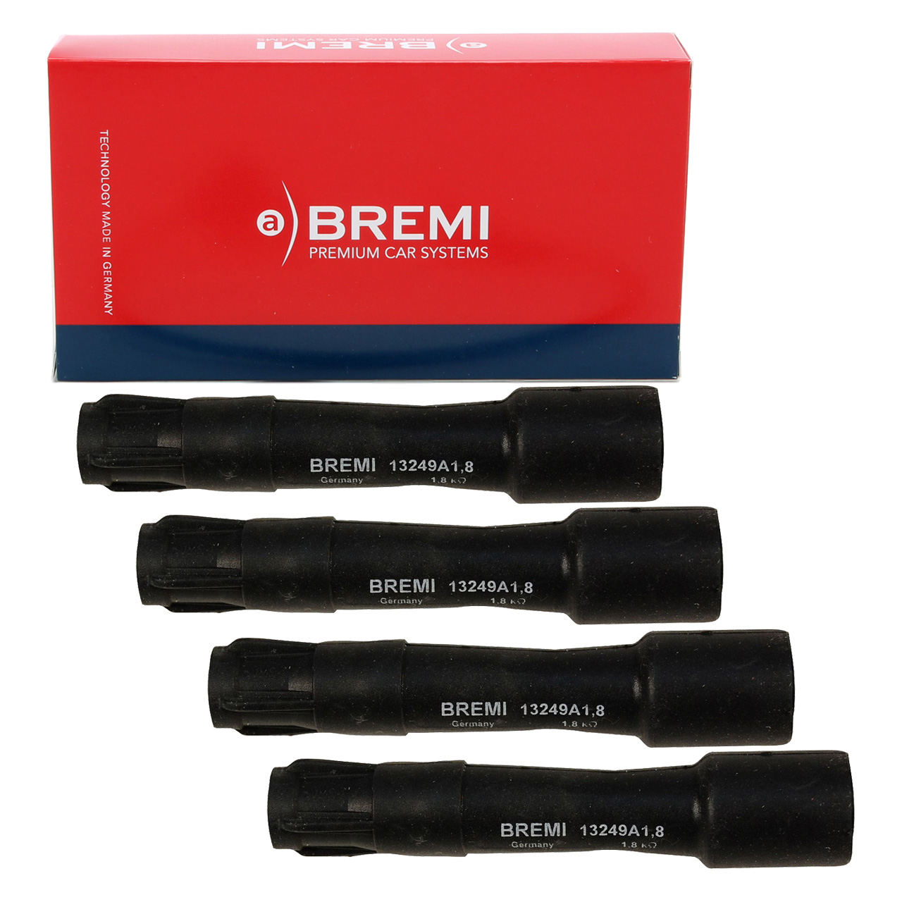 4x BREMI Zündkerzenstecker BMW 3er E30 E36 318is 136/140 PS M42 bis 09.1993 12131730521