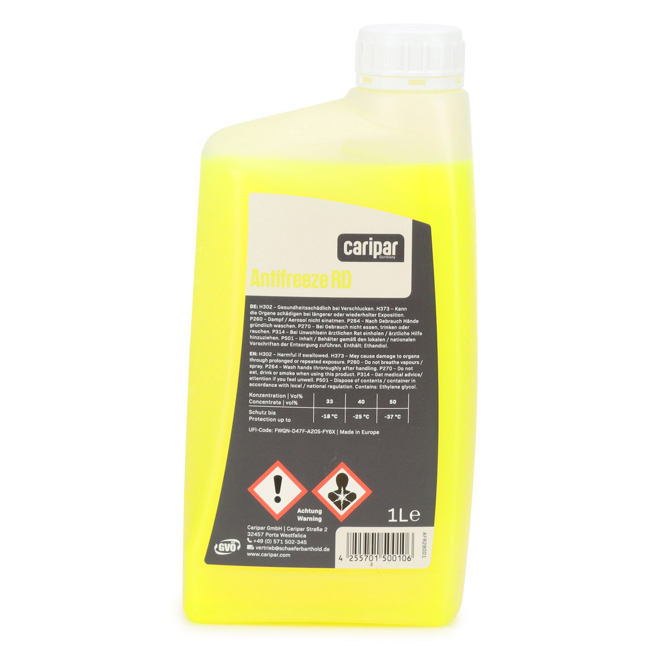 1L 1 Liter CARIPAR ANTIFREEZE RD Frostschutz Kühlerfrostschutz Konzentrat MB 325.7 Citan