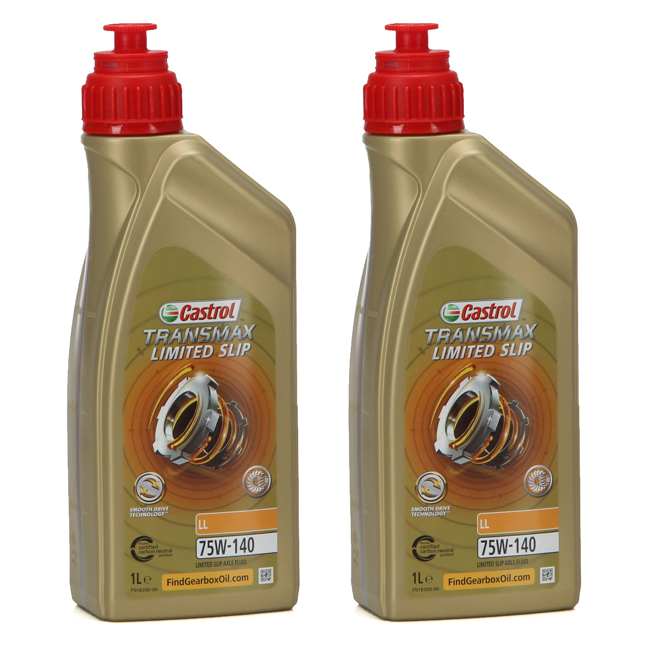 2L 2 Liter CASTROL TRANSMAX LIMITED SLIP LL 75W-140 Achsgetriebeöl API GL-5 MB 235.61