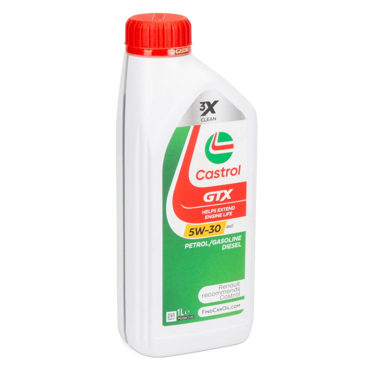 4L 4 Liter CASTROL GTX 5W-30 RN17 Motoröl Öl ACEA C3 Renault RN17 MB 226.52