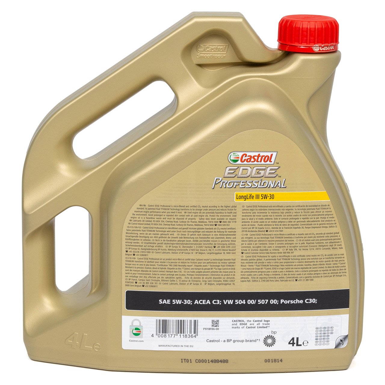 4L CASTROL EDGE Professional Motoröl LongLife 3 5W-30 5W30 504.00 507.00 C30