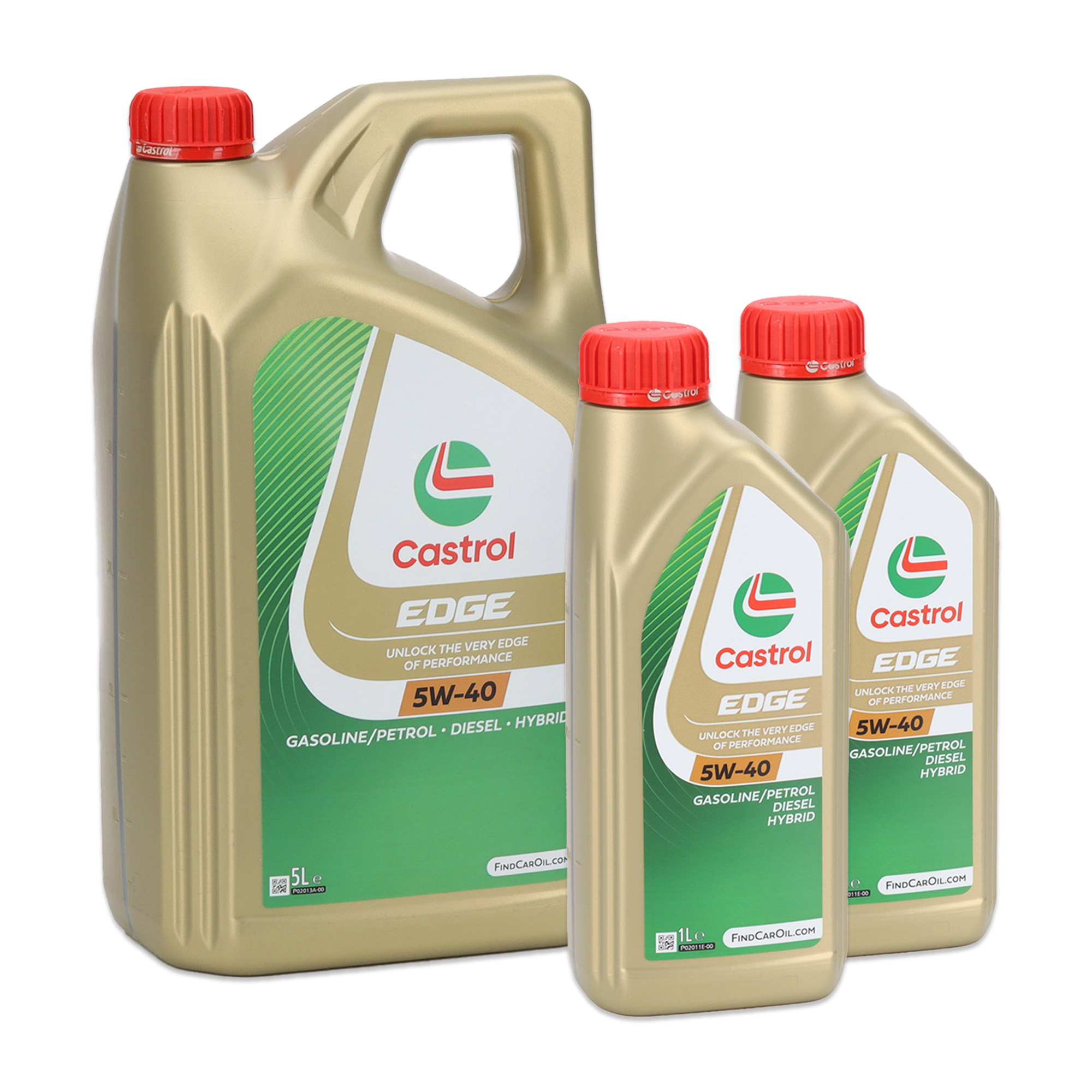 7L 7 Liter CASTROL Edge Motoröl Öl 5W-40 ACEA Light Duty C3 API SN/CF VW 505.00/505.01