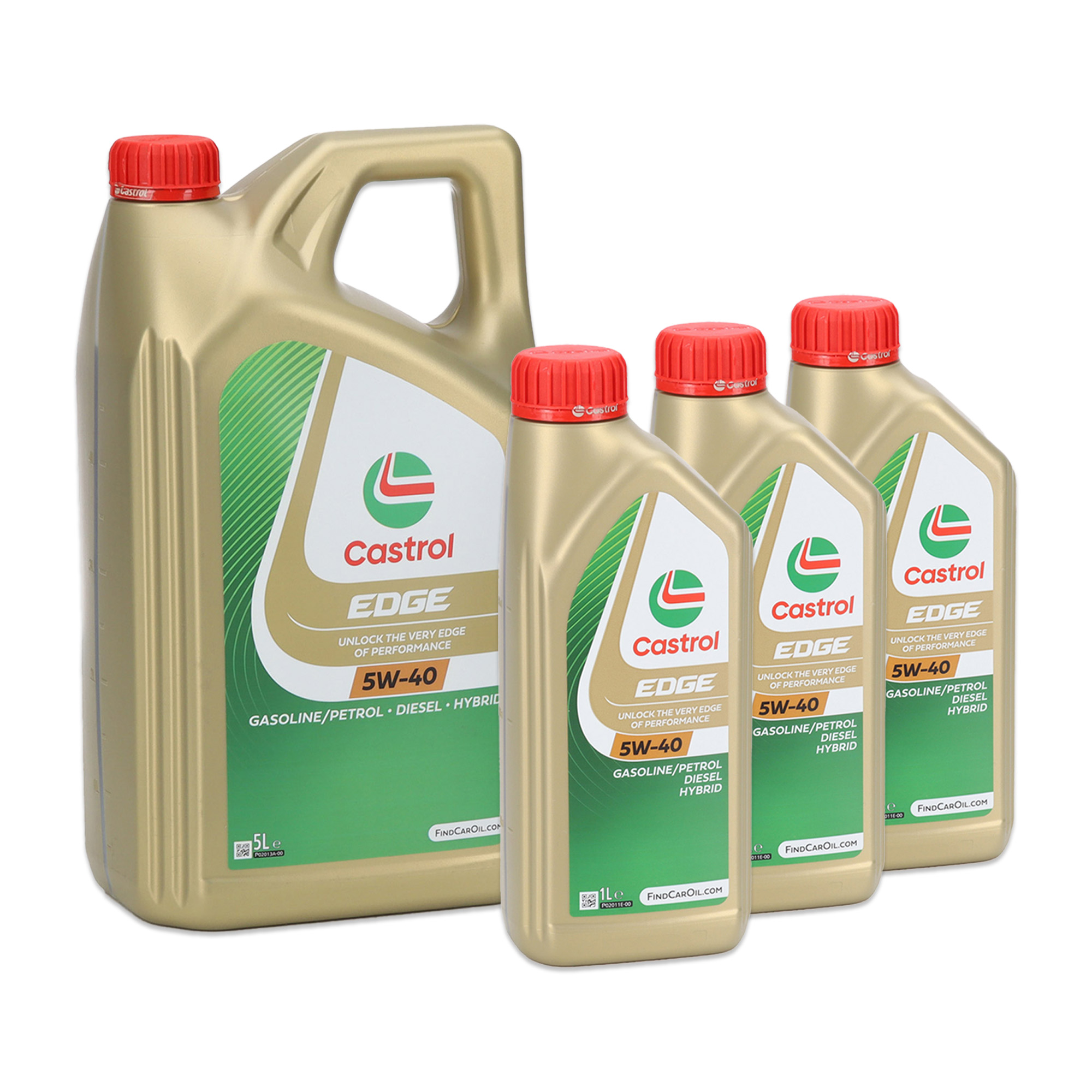 8L 8 Liter CASTROL Edge Motoröl Öl 5W-40 ACEA Light Duty C3 API SN/CF VW 505.00/505.01