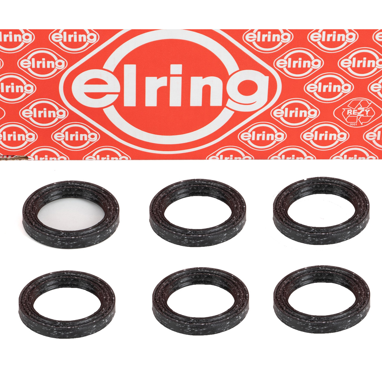 6x ELRING 612.001 Dichtung Kerzenschaft BMW 3er E46 M3 Z3M E36 Z4M E85 E86 11127831271