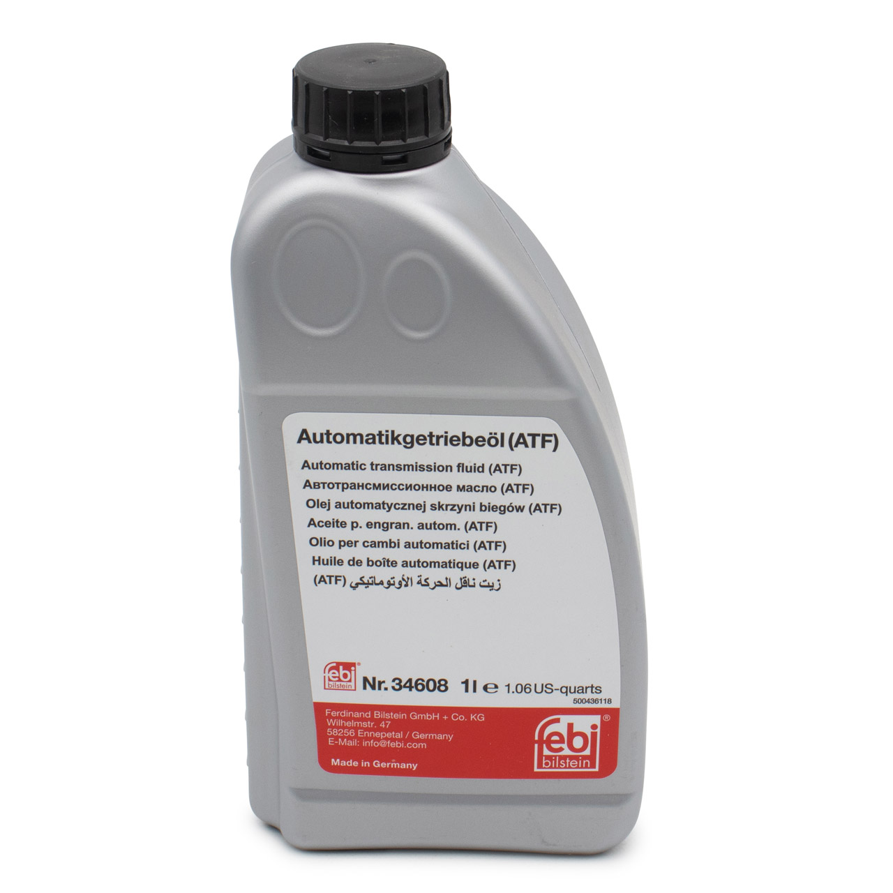 1L 1 Liter FEBI 34608 ATF Automatikgetriebeöl für VW BMW HYUNDAI JAGUAR PORSCHE