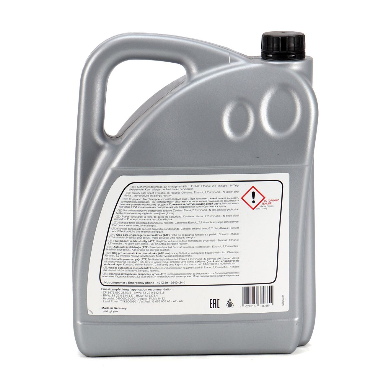 5L 5 Liter FEBI 38935 ATF Automatikgetriebeöl AUDI BMW HYUNDAI JAGUAR PORSCHE VW