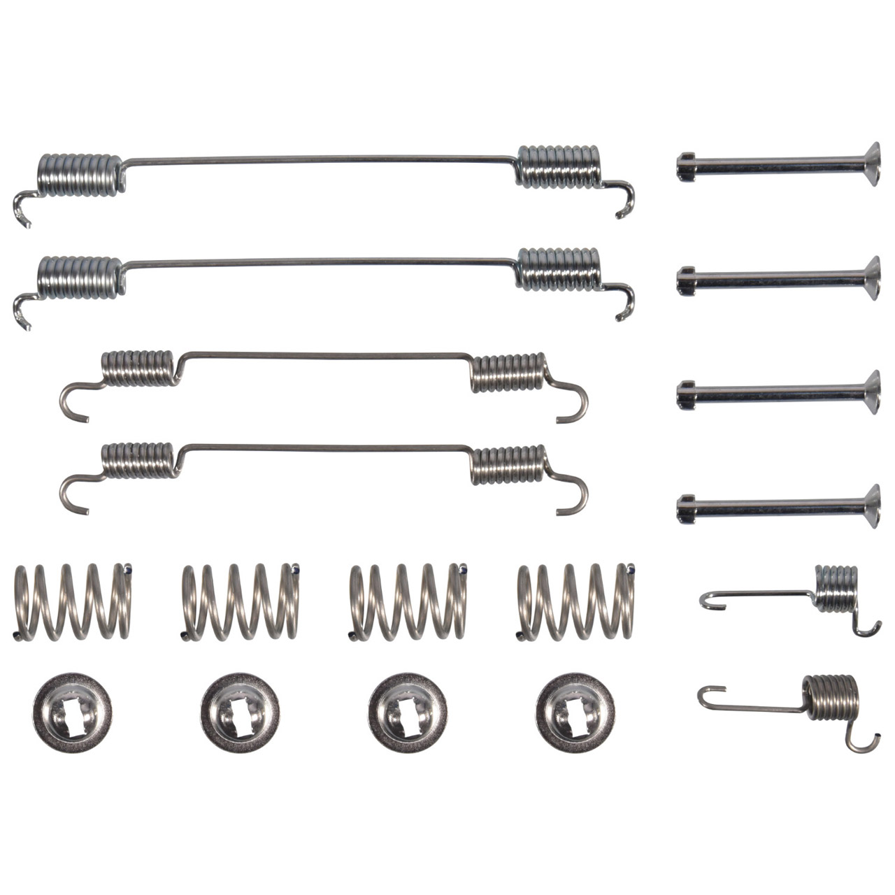 FEBI Bremsbackenfedersatz MERCEDES W415 DACIA Duster RENAULT PEUGEOT 208 CITROEN C3 hinten