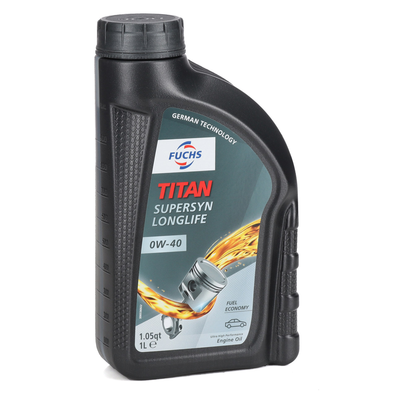 1L 1 Liter FUCHS TITAN SUPERSYN LONGLIFE 0W-40 Motoröl Öl MB 229.5 VW 502/505.00