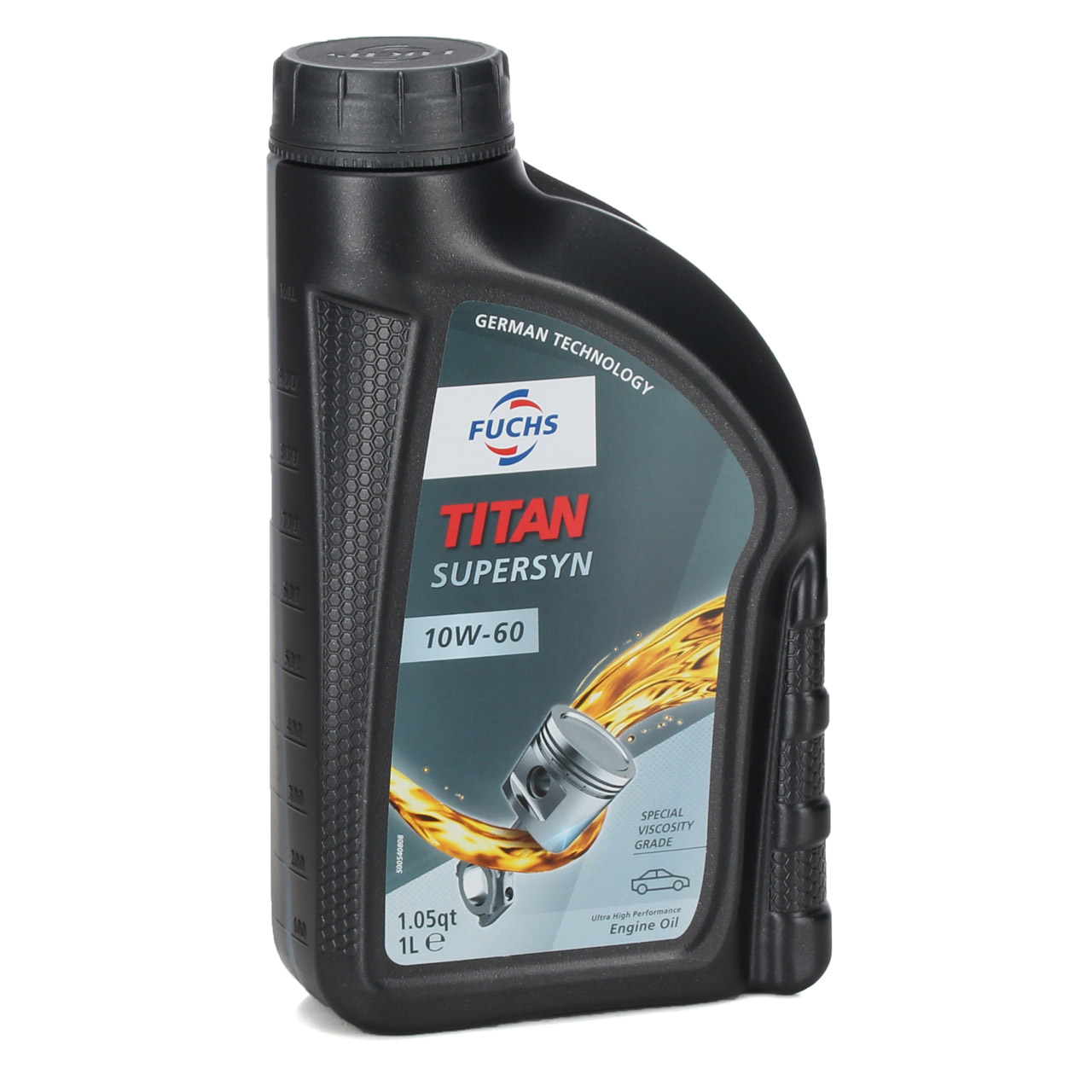 1L FUCHS TITAN SUPERSYN 10W60 Motoröl ACEA A3/B3 API SL/CF FIAT 9.55535-H3