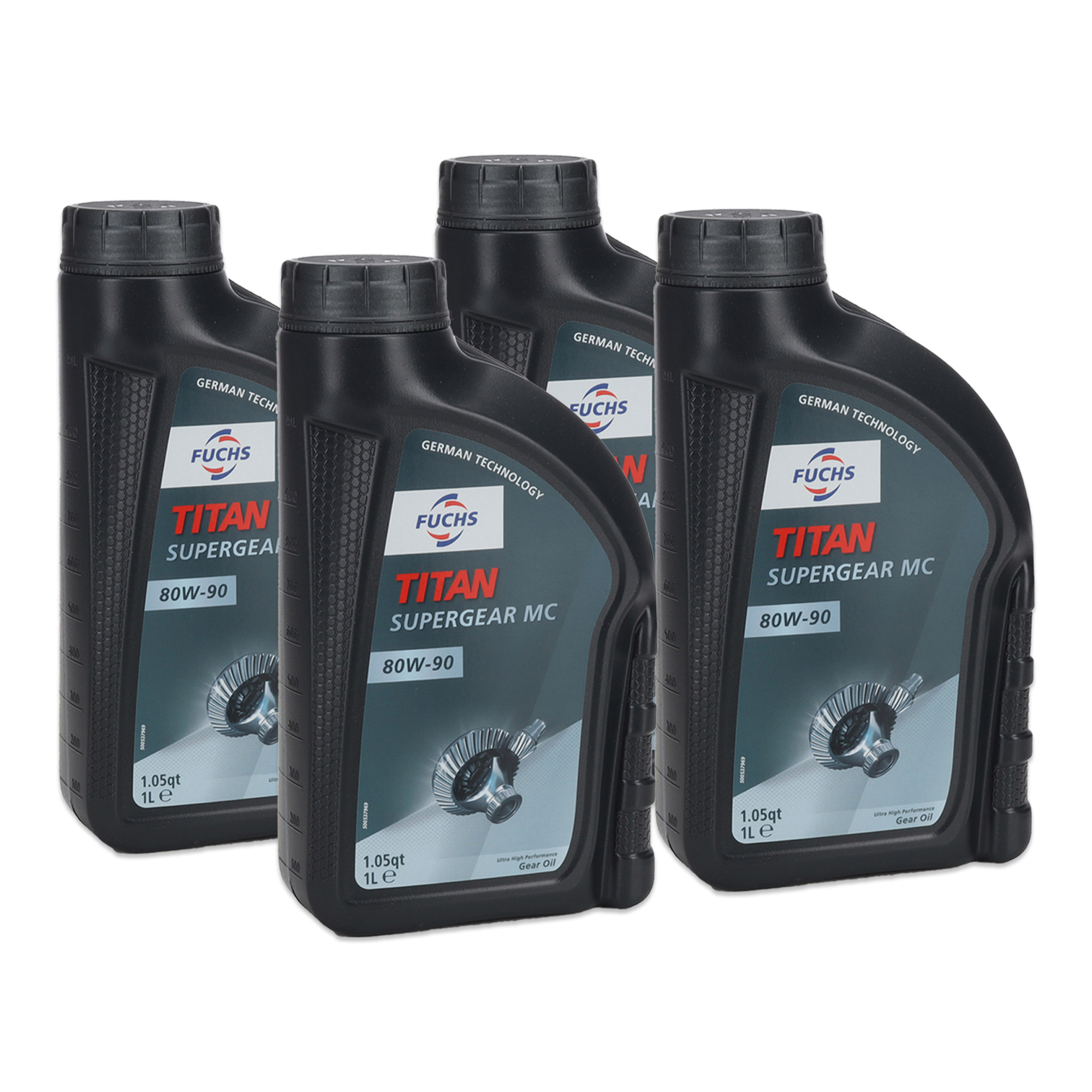 4L 4 Liter FUCHS TITAN SUPERGEAR MC 80W90 Getriebeöl Schaltgetriebeöl API GL-4/5