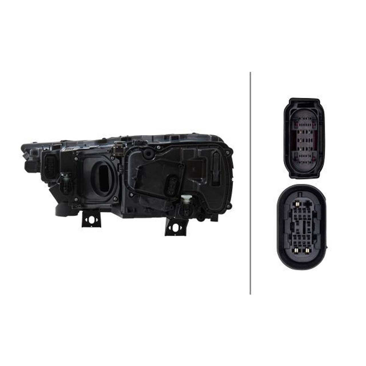 HELLA 1EX354841-081 LED Scheinwerfer AUDI Q7 SQ7 (4M) bis 08.2019 rechts 4M0941774C