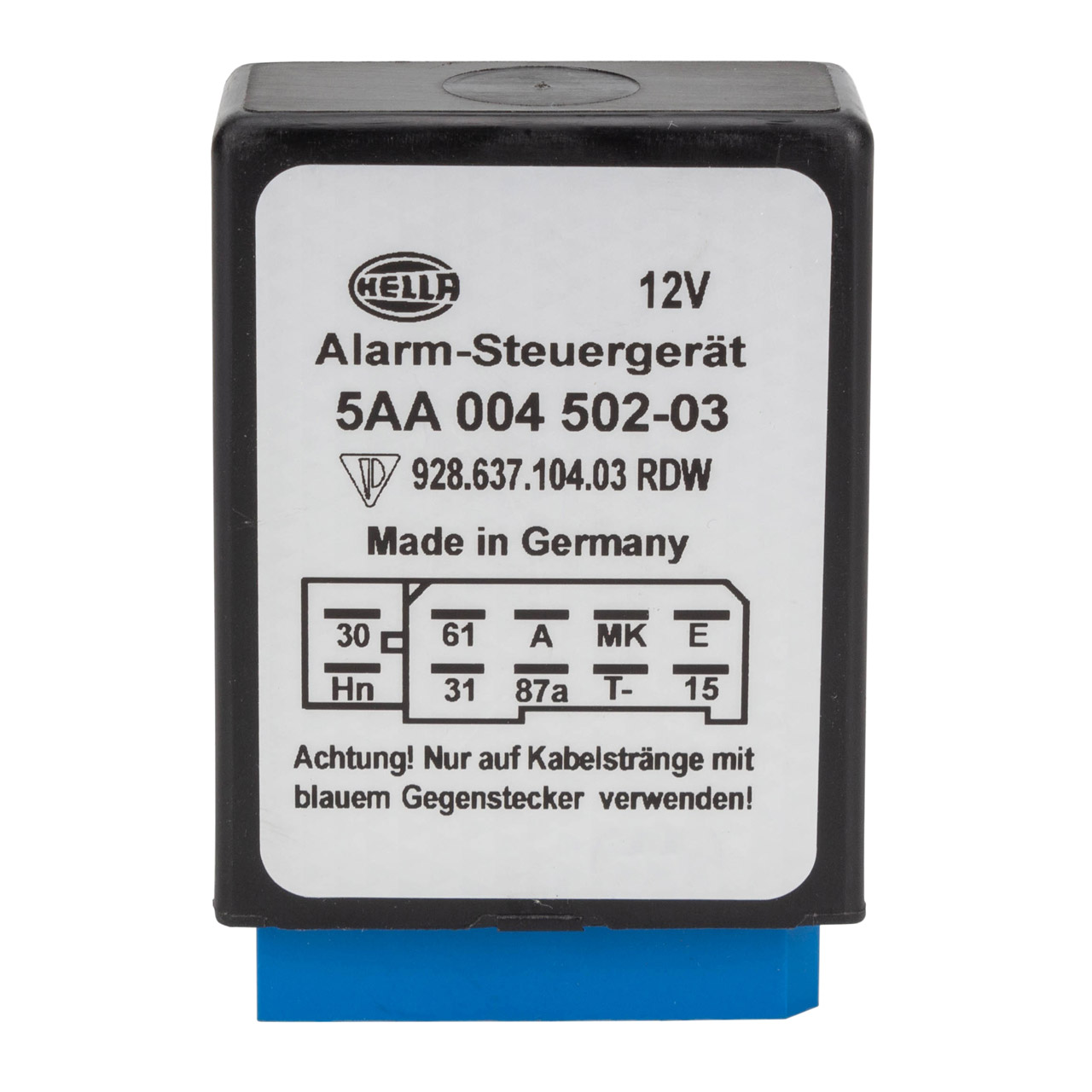 HELLA Relais Steuergerät Alarmanlage PORSCHE 911 ab 1987 964 928 944 ab 1989 92863710403