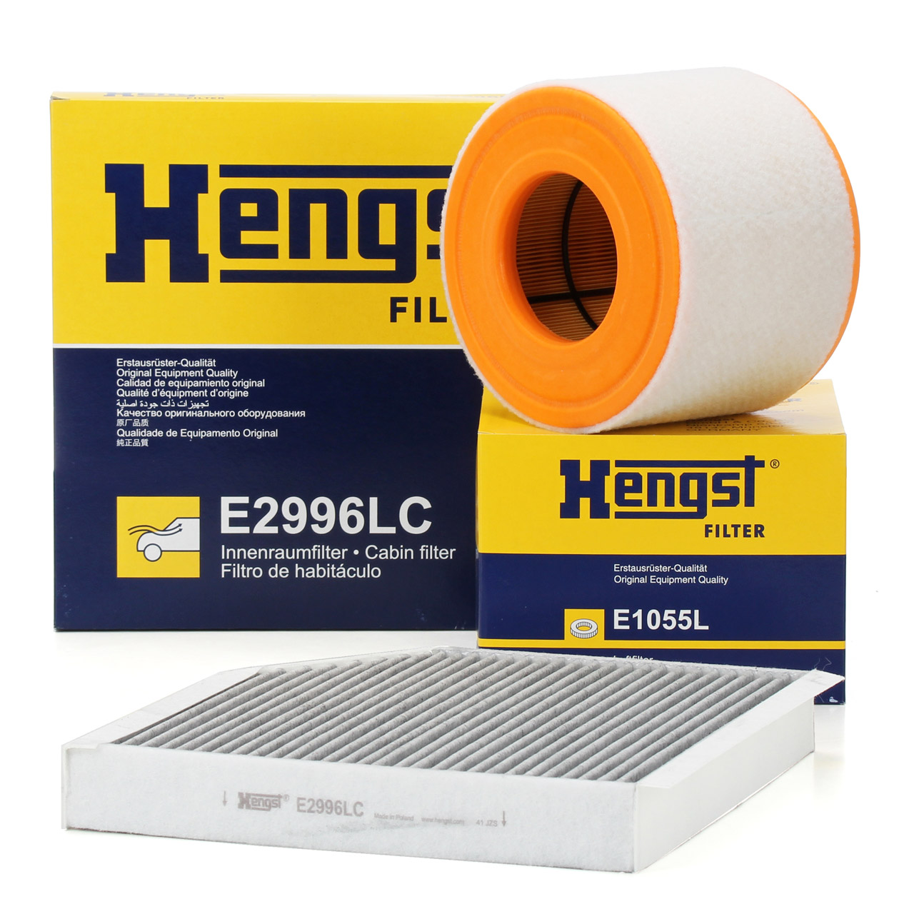 HENGST Filter-Set AUDI A6 (C7) A7 (4G) 1.8/2.0 TFSI 2.0 TDI