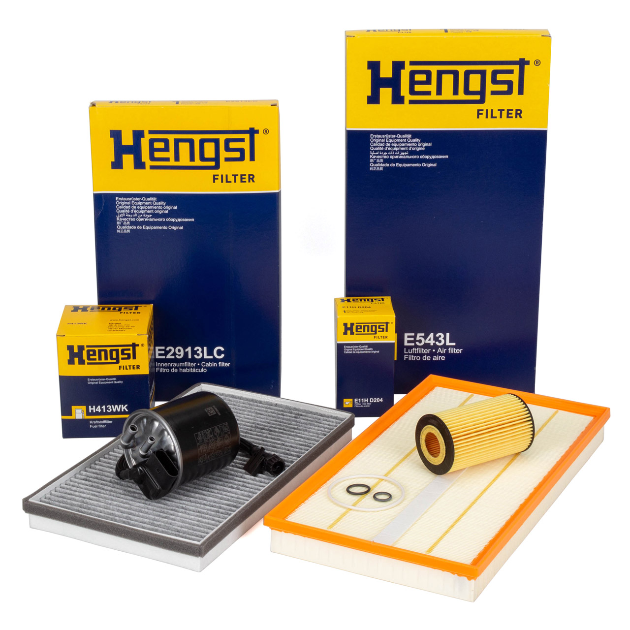 HENGST Filter-Set 4-tlg MERCEDES Viano 2.2 CDI Vito / Mixto W639 110/113/116 CDI OM651