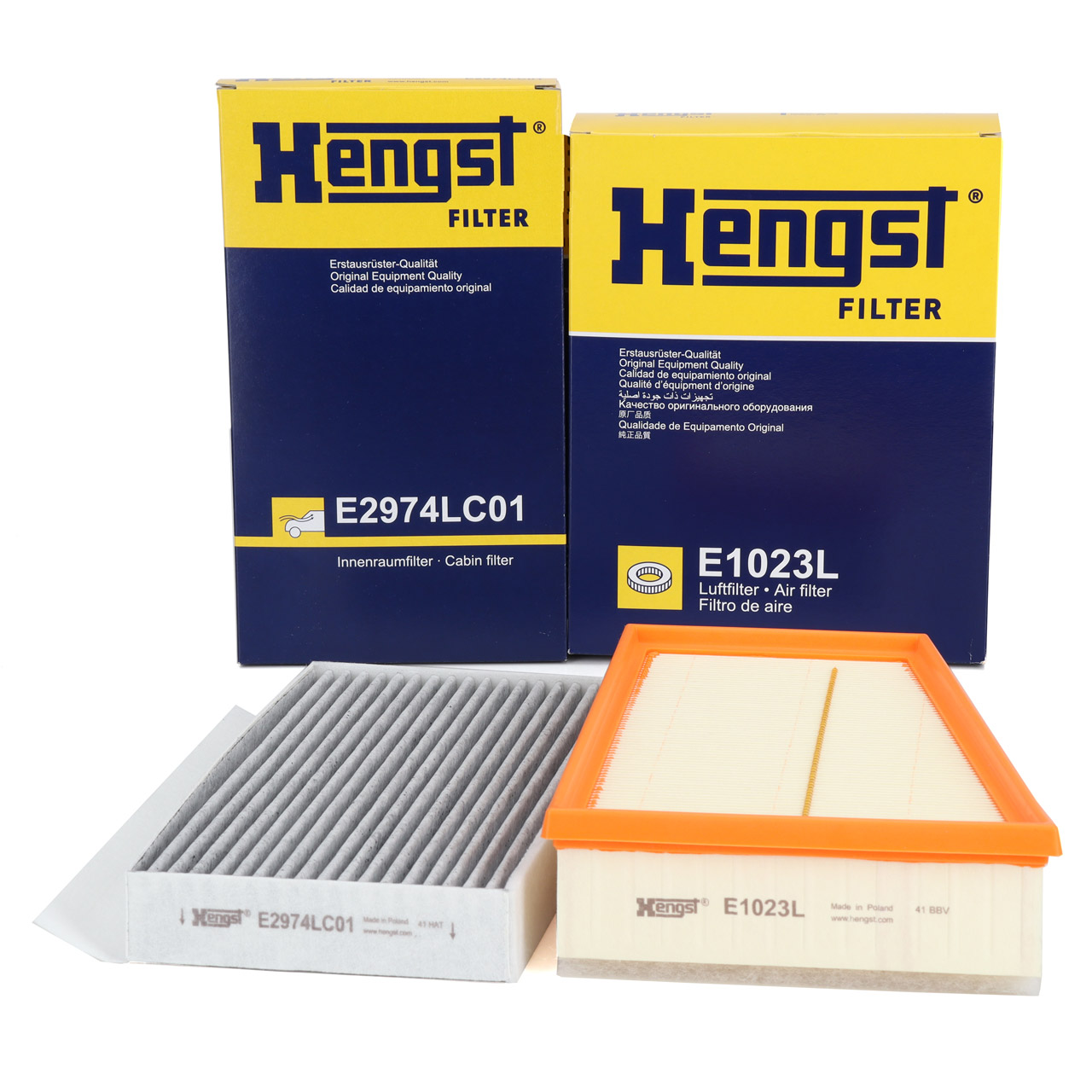 HENGST Filter-Set 2-tlg RENAULT Megane 3 Fluence