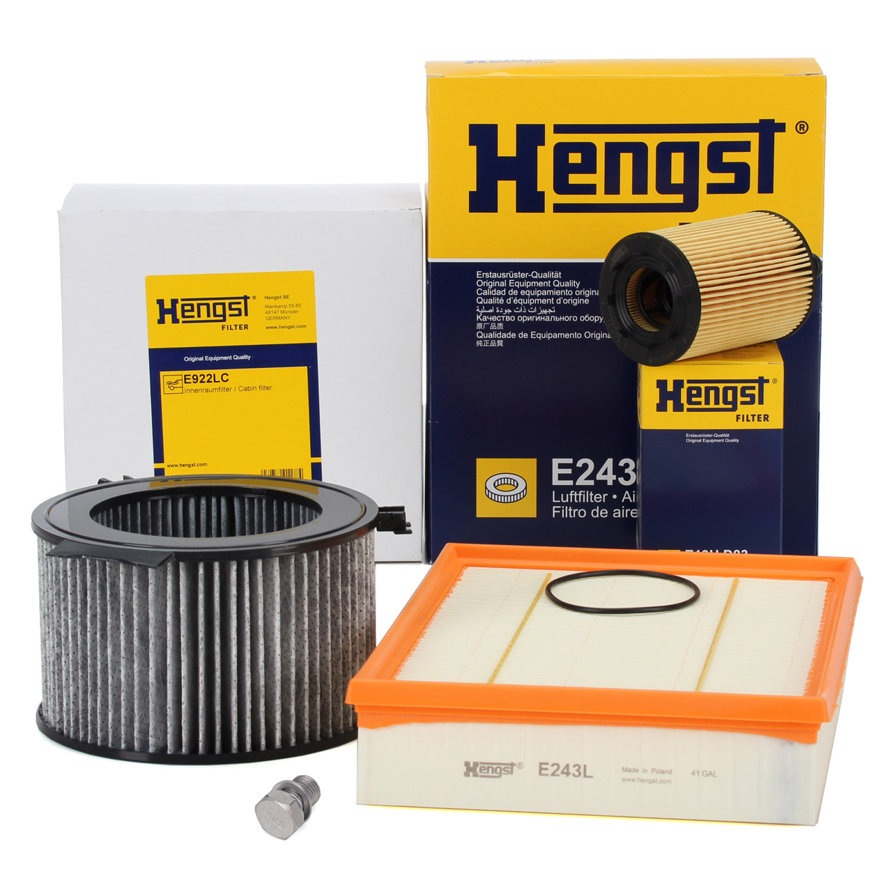 HENGST Filter-Set 3-tlg VW Transporter T4 2.8 VR6 204 PS