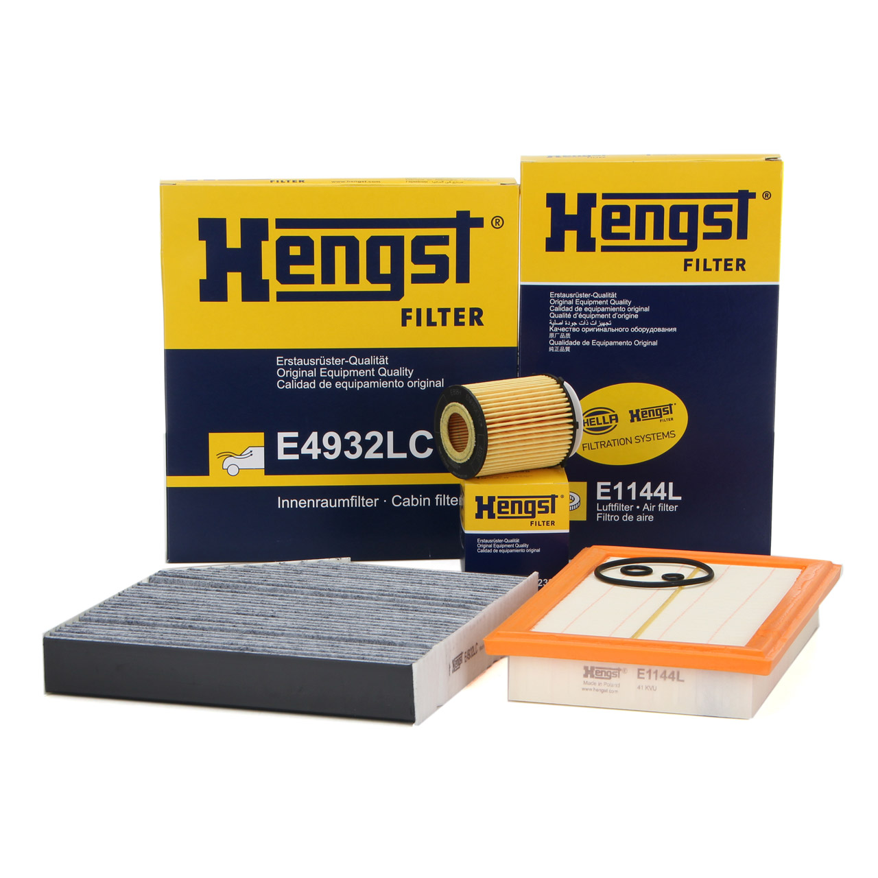 HENGST Filter-Set MERCEDES C-Klasse W205 E-Klasse W213 GLC X253 C253 160-350e M274