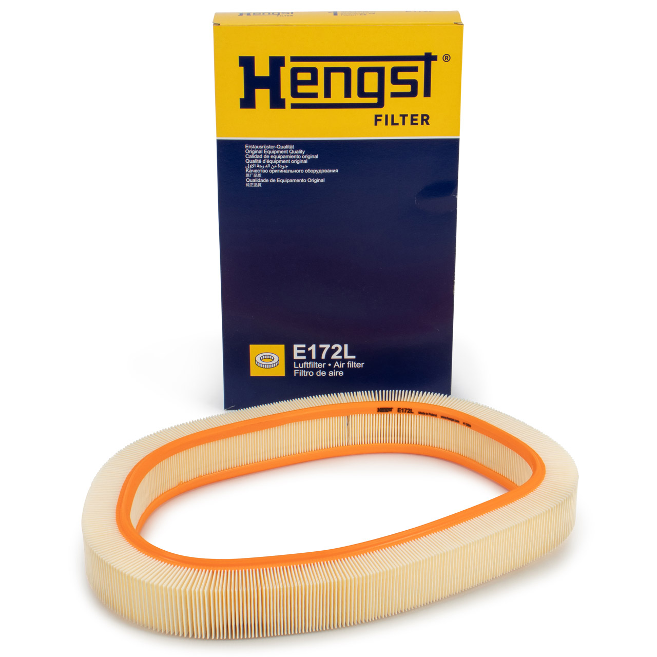 HENGST E172L Luftfilter Motorluftfilter MERCEDES-BENZ W124 S124 190 W201 M102 0030945804