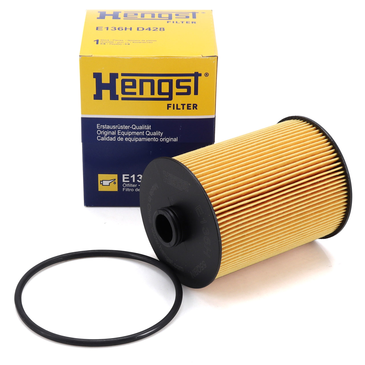 HENGST E136HD428 Ölfilter VW Passat B7 Touareg 7P SKODA Superb 2 PORSCHE Cayenne 2 3.6