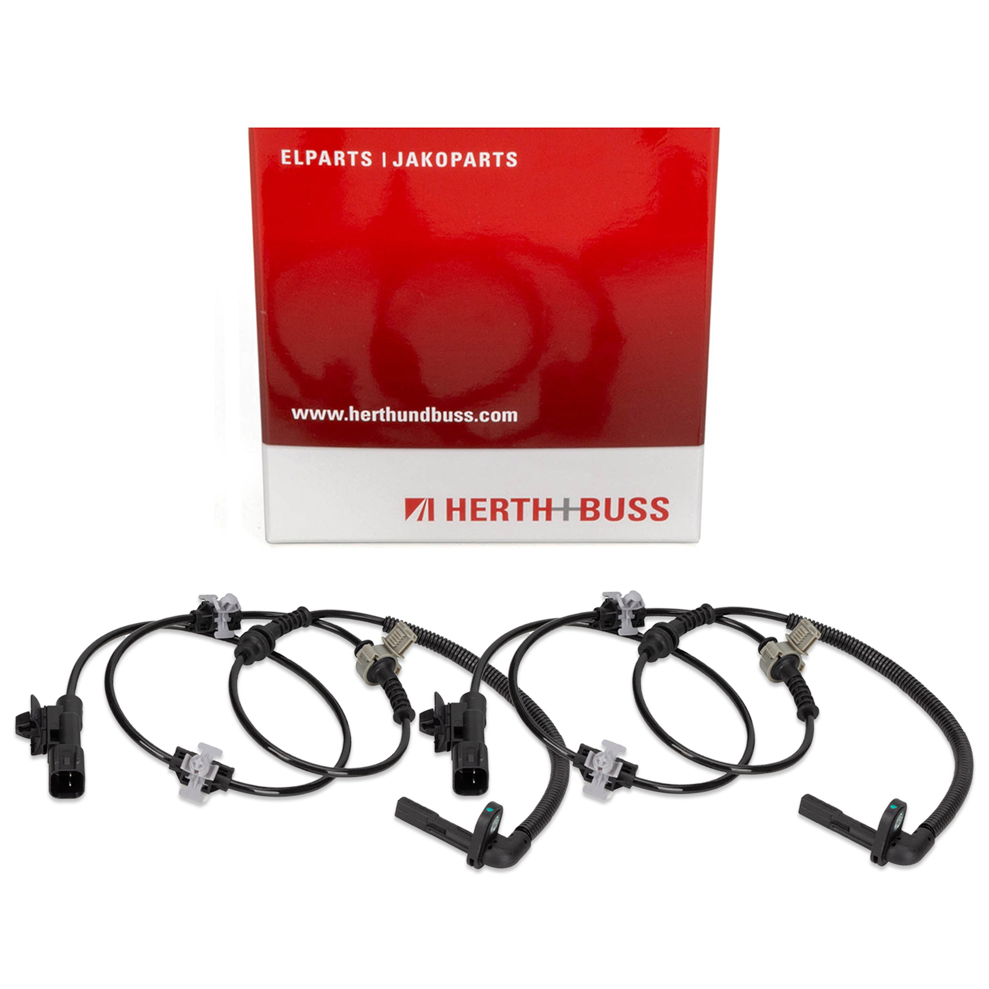 2x HERTH+BUSS ELPARTS 70660426 ABS Sensor Raddrehzahl OPEL Astra K Vorderachse 42703444