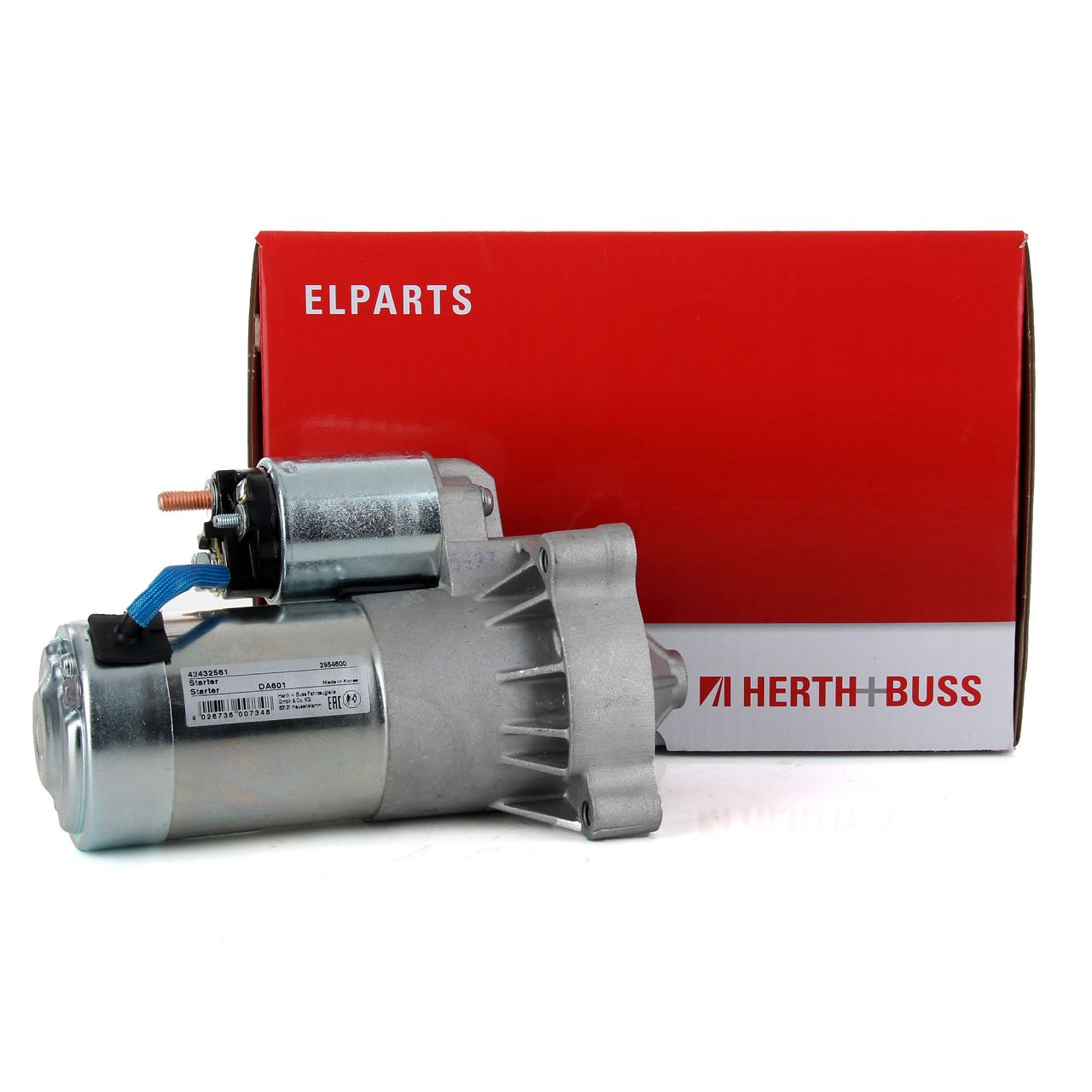 HERTH+BUSS ELPARTS 42432561 Anlasser Starter 12V 1,7kW CITROEN PEUGEOT 1.9D 2.0/2.2HDi