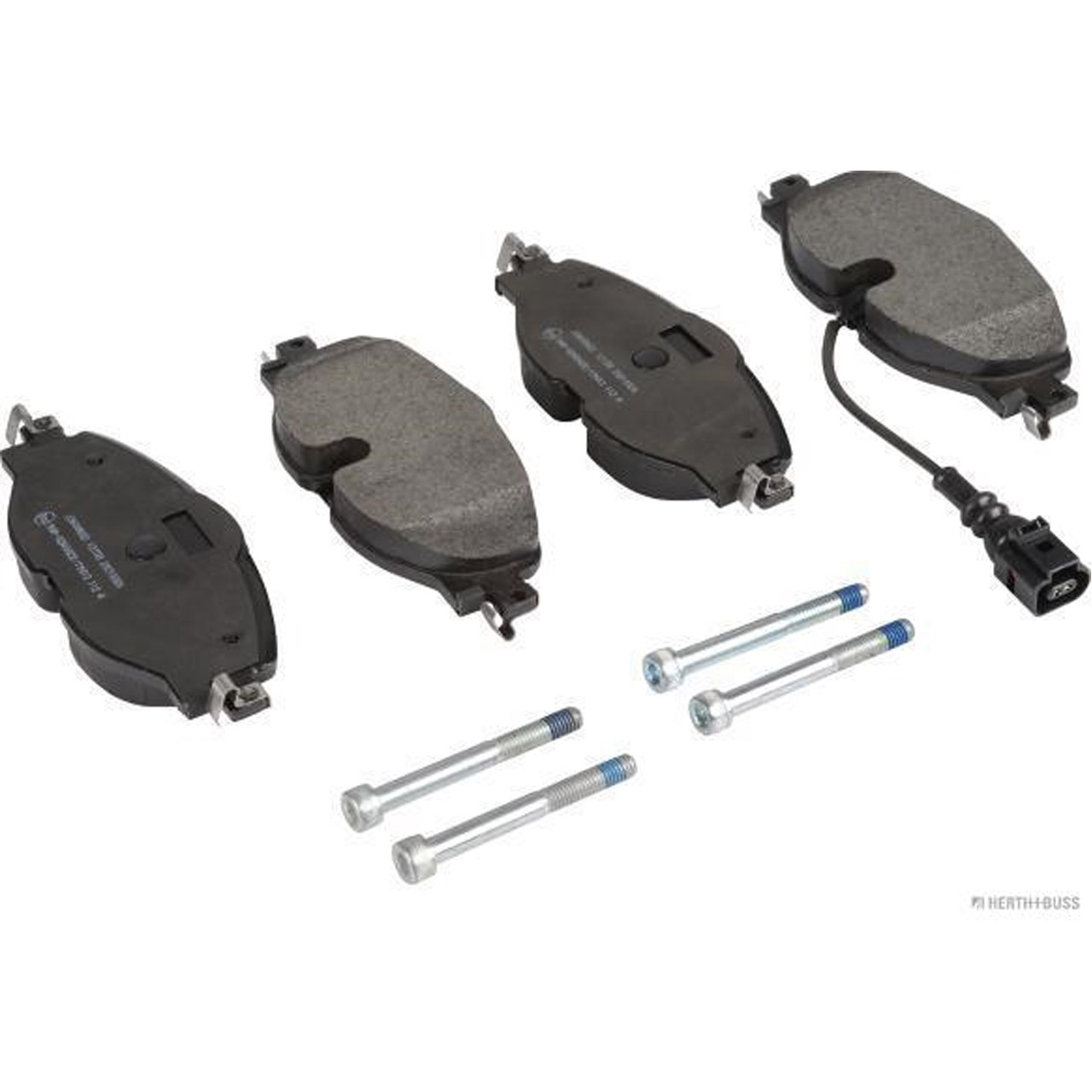 HERTH+BUSS JAKOPARTS Bremsbeläge + Sensor VW Golf 7 8 Passat B8 Tiguan Touran vorne