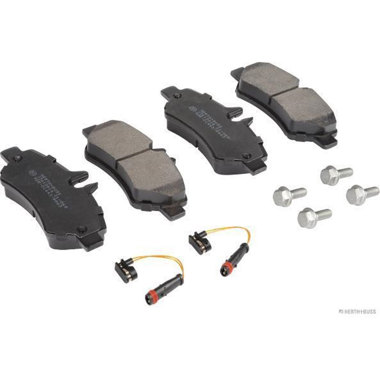 HERTH+BUSS JAKOPARTS Bremsbeläge + Wako MERCEDES Sprinter (B906) VW Crafter (2E 2F) hinten