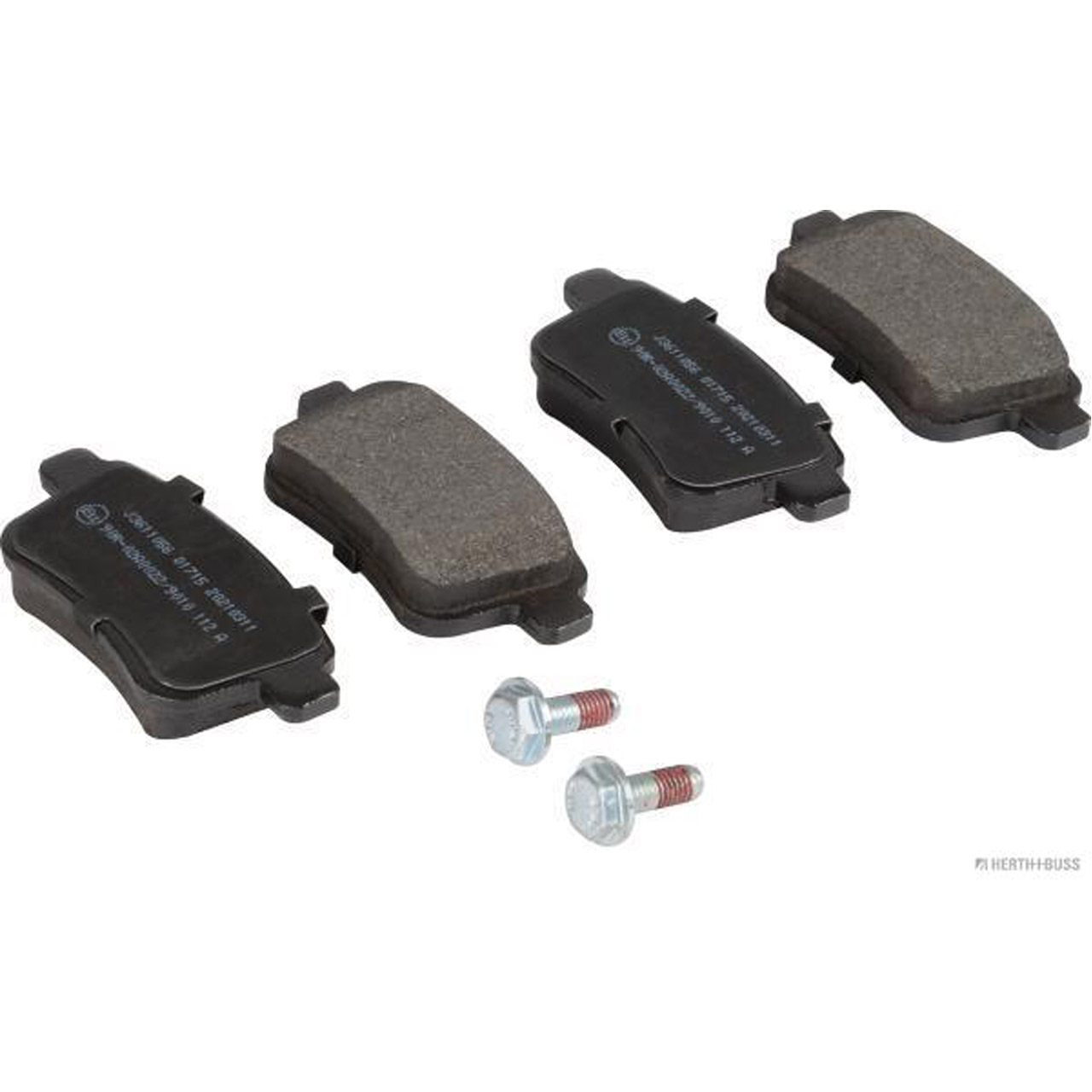 HERTH+BUSS JAKOPARTS Bremsbeläge NISSAN NV250 (X61) dCi 80-116 PS hinten