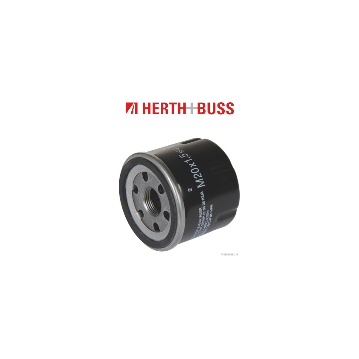 HERTH+BUSS Ölfilter + Schraube RENAULT Clio 2 3 4 Twingo 1 2 DACIA Logan 2 Sandero 1.2