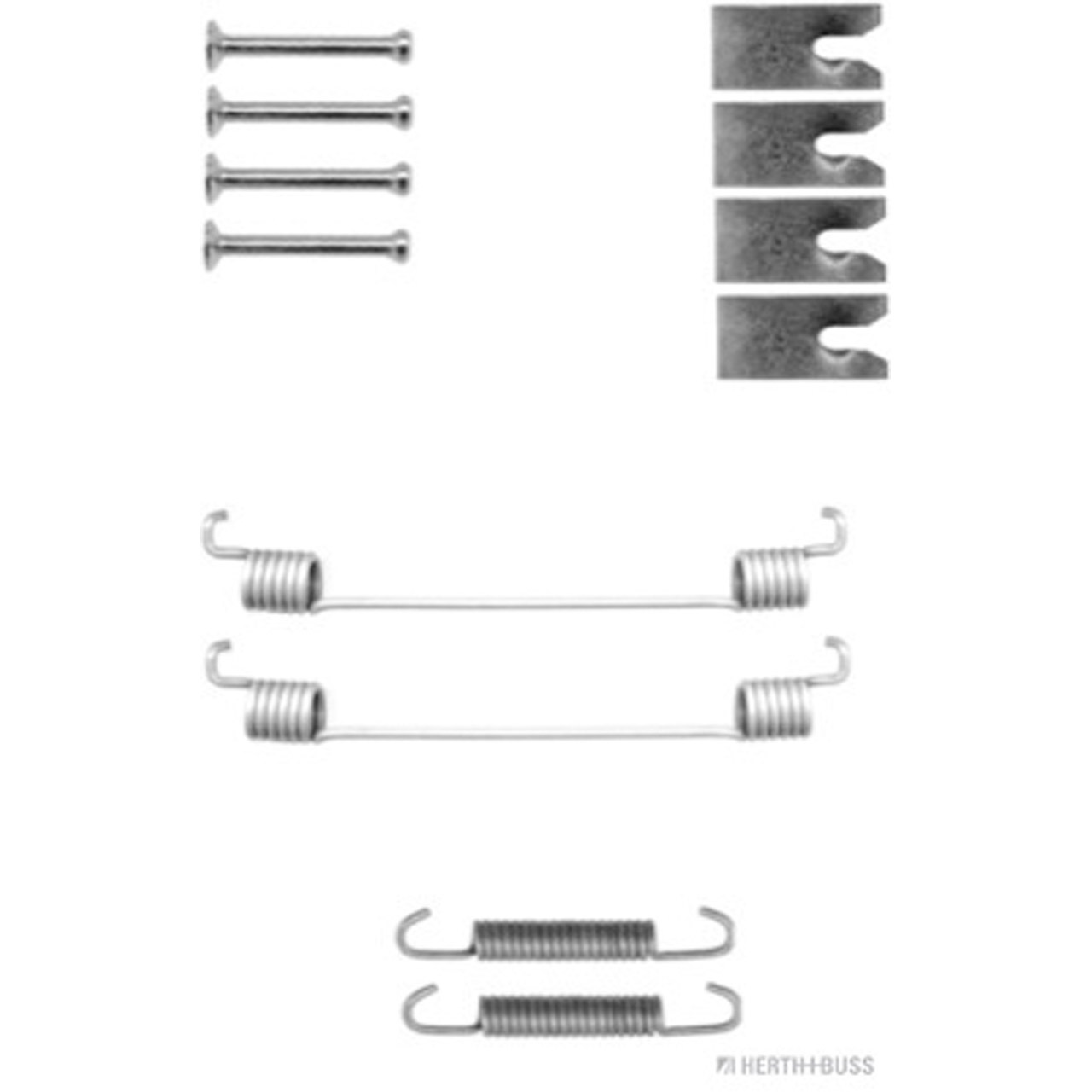 HERTH+BUSS JAKOPARTS Bremstrommeln + Bremsbacken NISSAN Micra 3 (K12) Note (E11) hinten