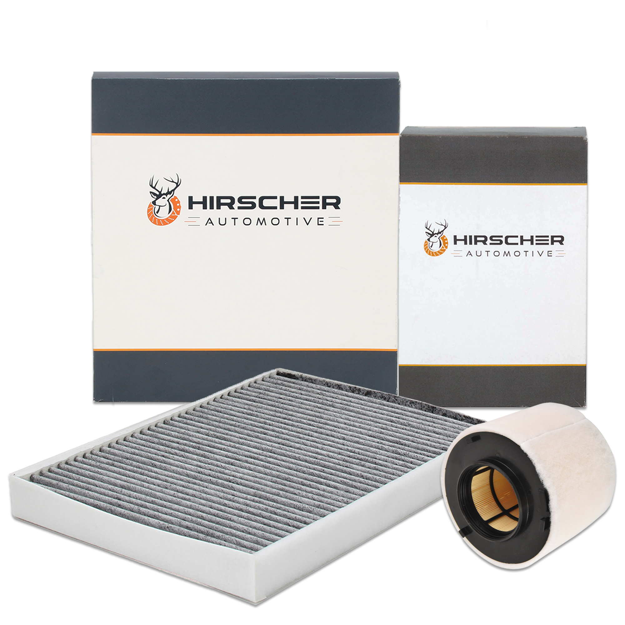 HIRSCHER Innenraumfilter + Luftfilter AUDI A4 S4 RS4 (8W B9) A5 S5 RS5 (F5) Q5 SQ5 (FY)