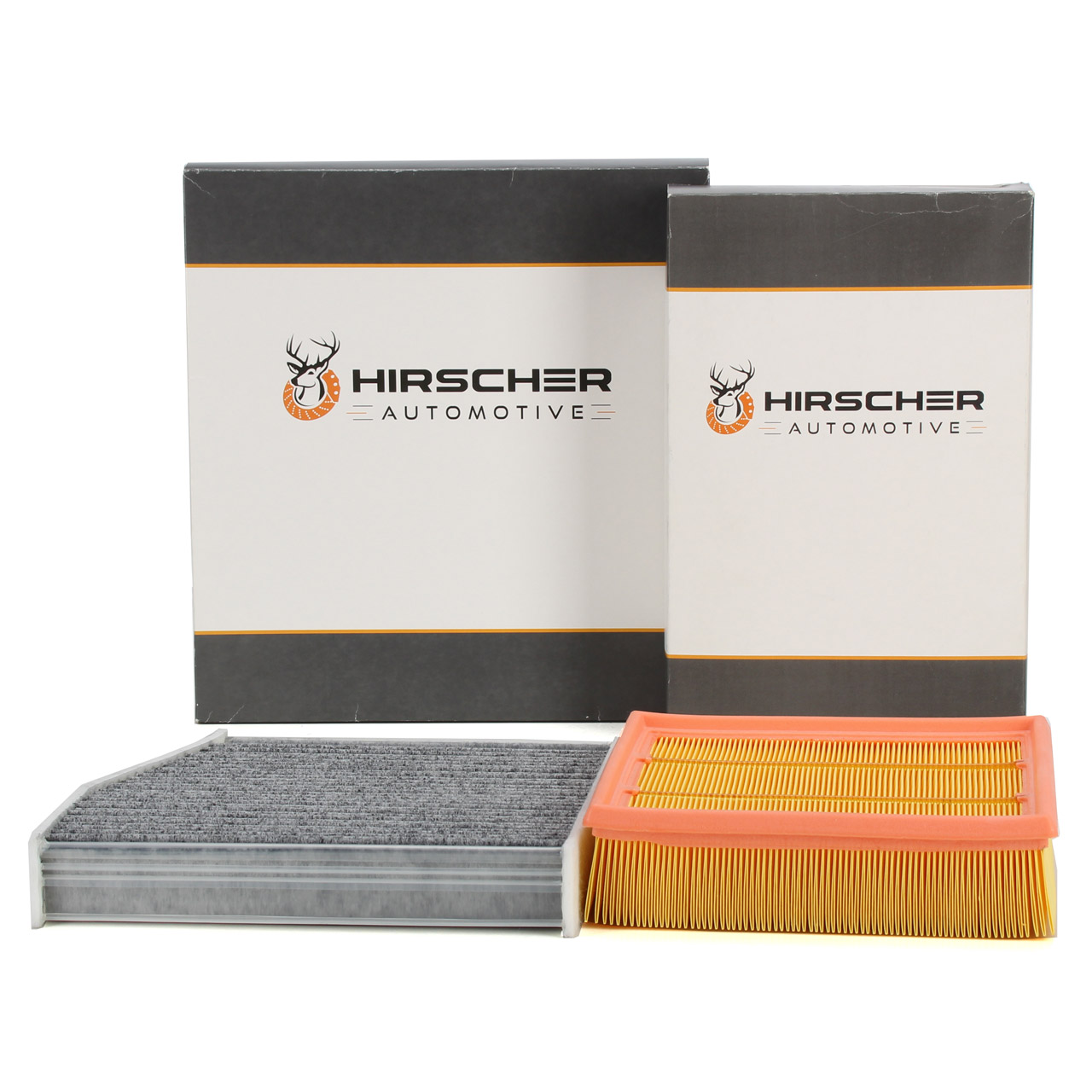 HIRSCHER Filter-Set 2-tlg MERCEDES W176 W246 C117 X117 X156 160-220d OM651/607