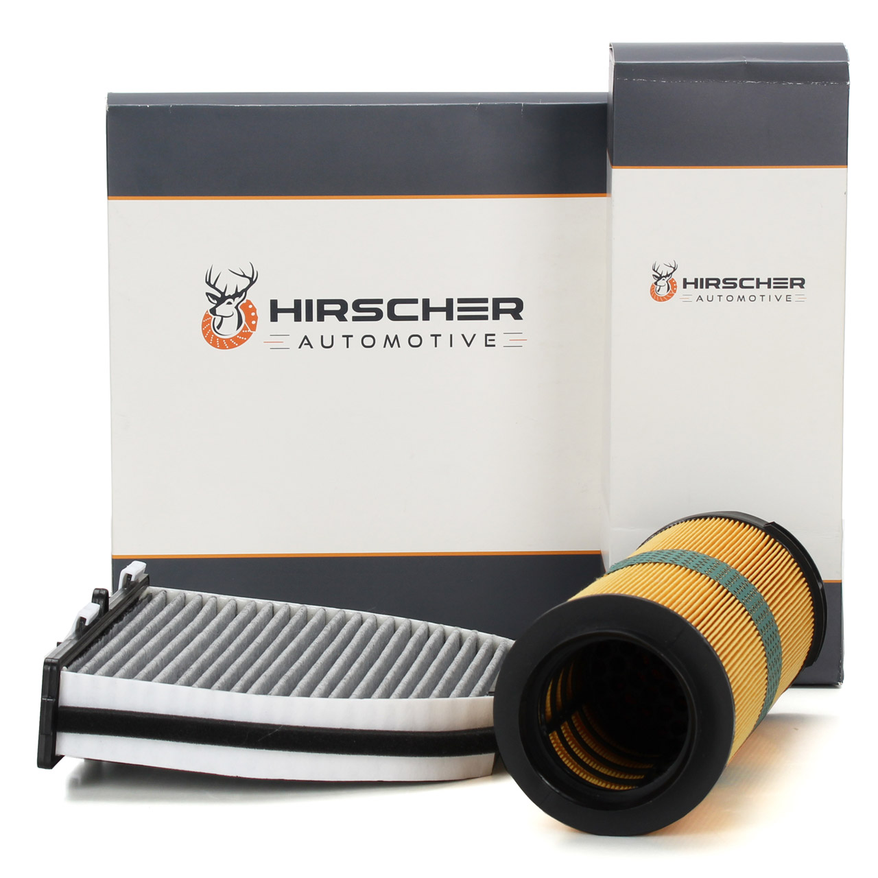 HIRSCHER Filter-Set MERCEDES C-Klasse W204 S204 C200CDI C220CDI OM646