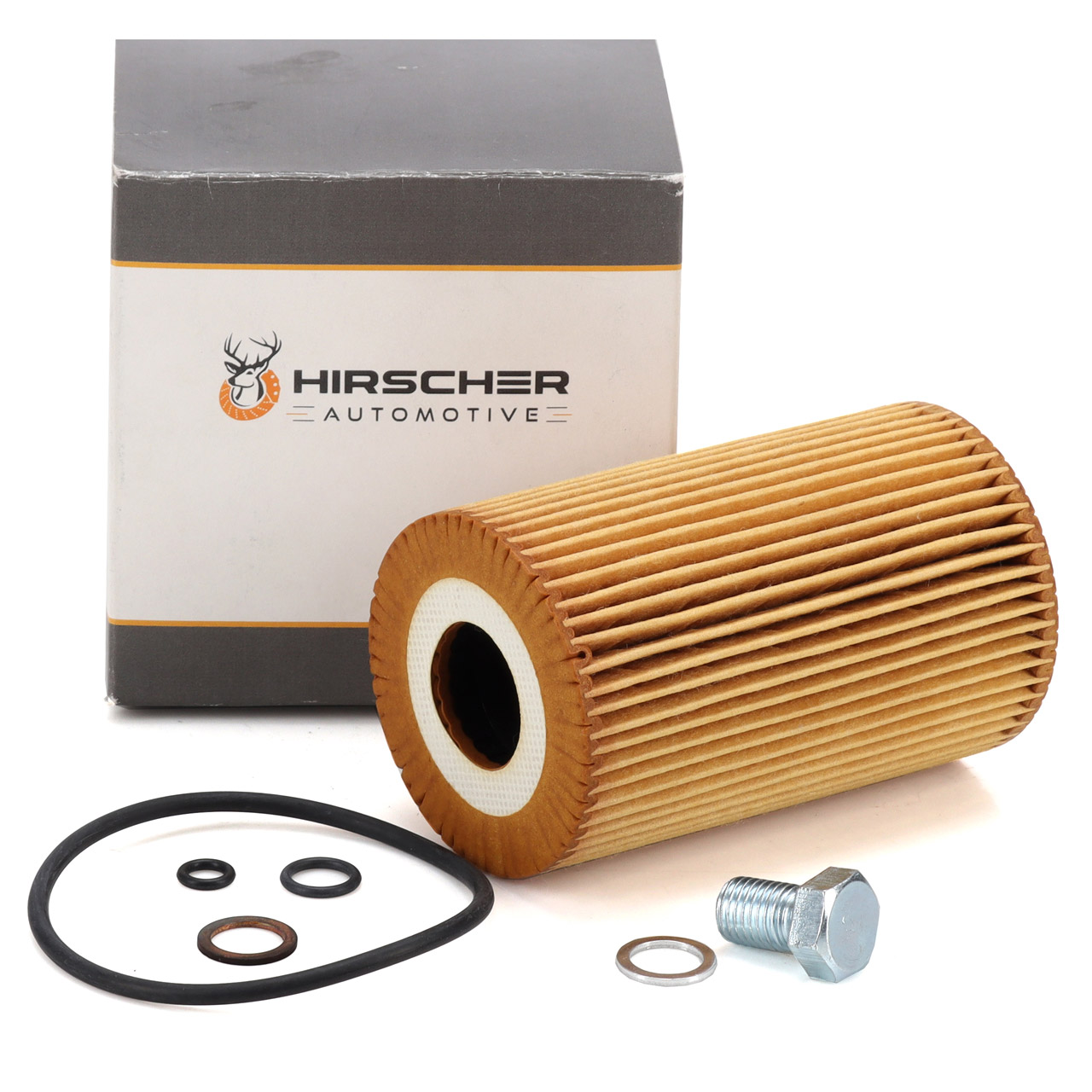 HIRSCHER Ölfilter + Schraube BMW 3er E36 E46 316i 318i 5er E34 518i Z3 M40 M42 M43 M44