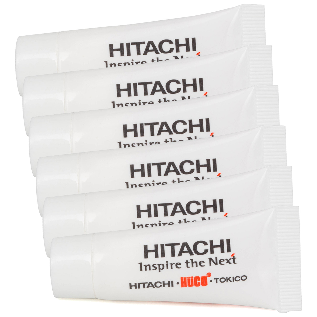 6x 10g HITACHI 134100 Glühkerzen Montagefett Kerzensteckerfett Paste Tube