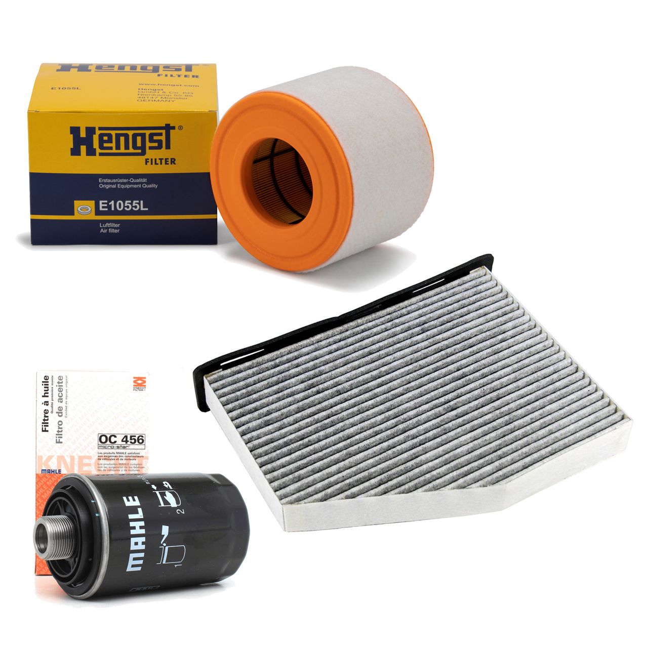 Inspektionskit Filterpaket Filter-Set für Audi A6 C7 4G 2.0 TFSI / Hybrid 180/245 PS