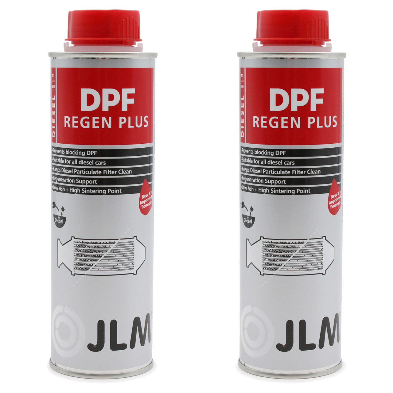 2x 250ml JLM J02200 DPF ReGeneration Plus Additiv für Dieselpartikelfilter