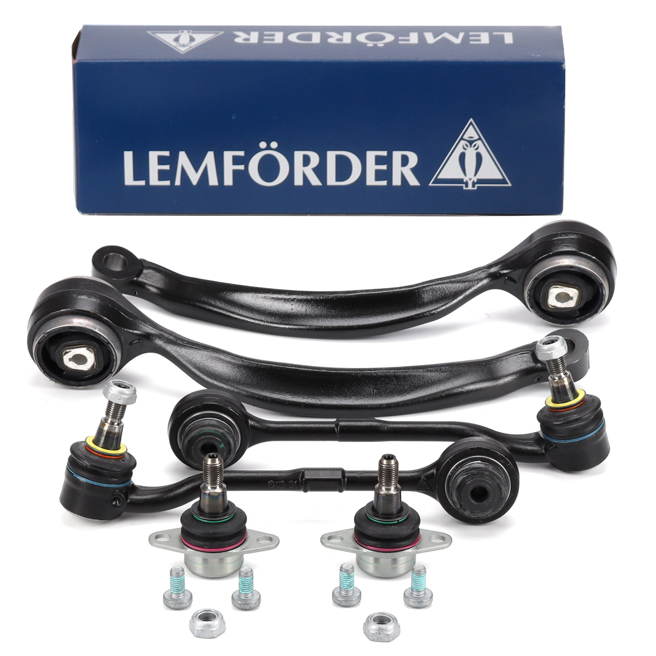 4x LEMFÖRDER Querlenker + Traggelenk BMW E90 E91 E92 X1 E84 xDrive vorne