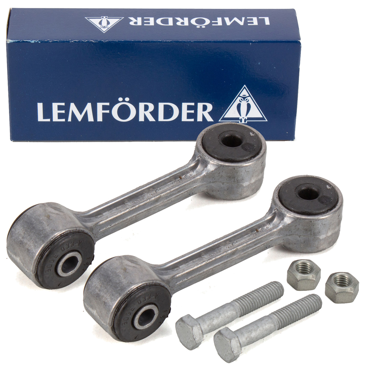 2x LEMFÖRDER 2275202 Koppelstange Stabilisator Pendelstütze BMW 3er E46 hinten 33551094619