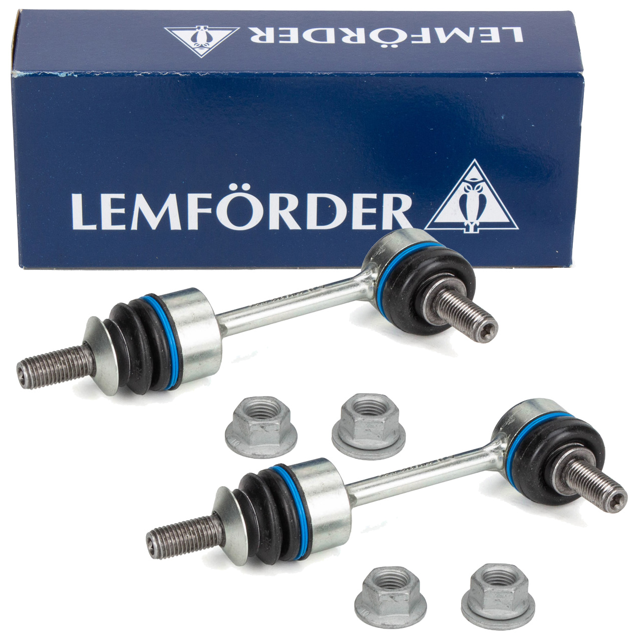 2x LEMFÖRDER 2709802 Koppelstange Stabi BMW 5er E60 E61 6er E63 E64 hinten 33506781537