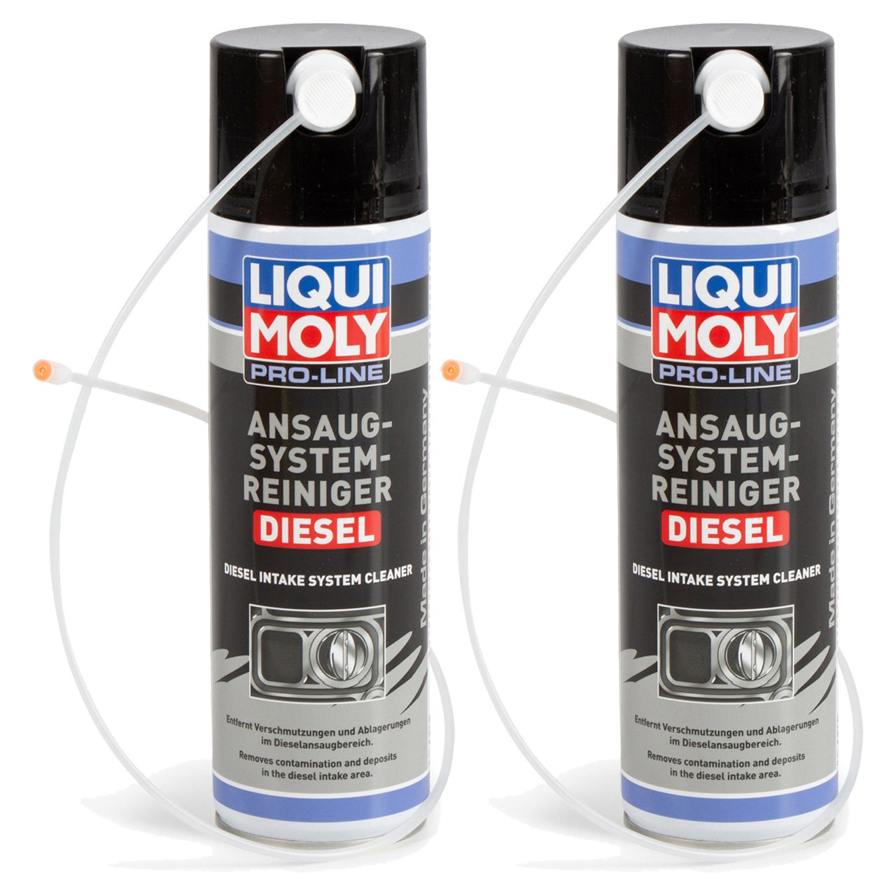 2x 400ml LIQUI MOLY 5168 PRO-LINE Ansaugsystemreiniger DIESEL System Reiniger Dose