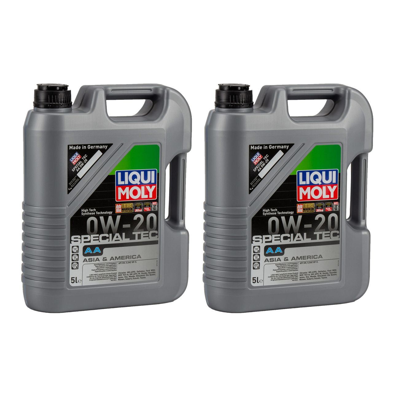 10L 10 Liter LIQUI MOLY 9734 SPECIAL TEC AA 0 W-20 Motoröl Öl API SP ILSAC GF-6A