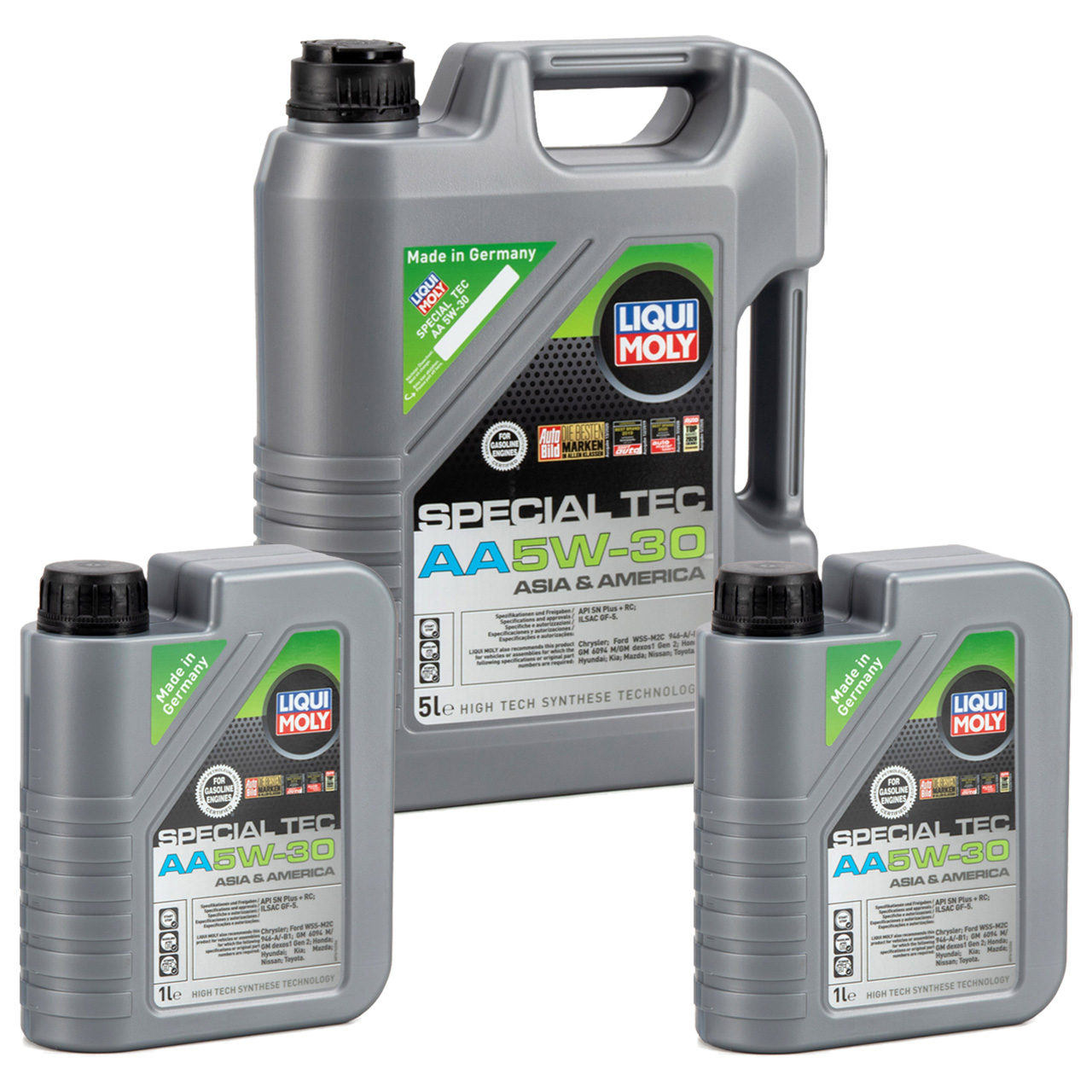 7L 7 Liter LIQUI MOLY Motoröl Öl SPECIAL TEC AA 5W-30 5W30 ASIA AMERICA