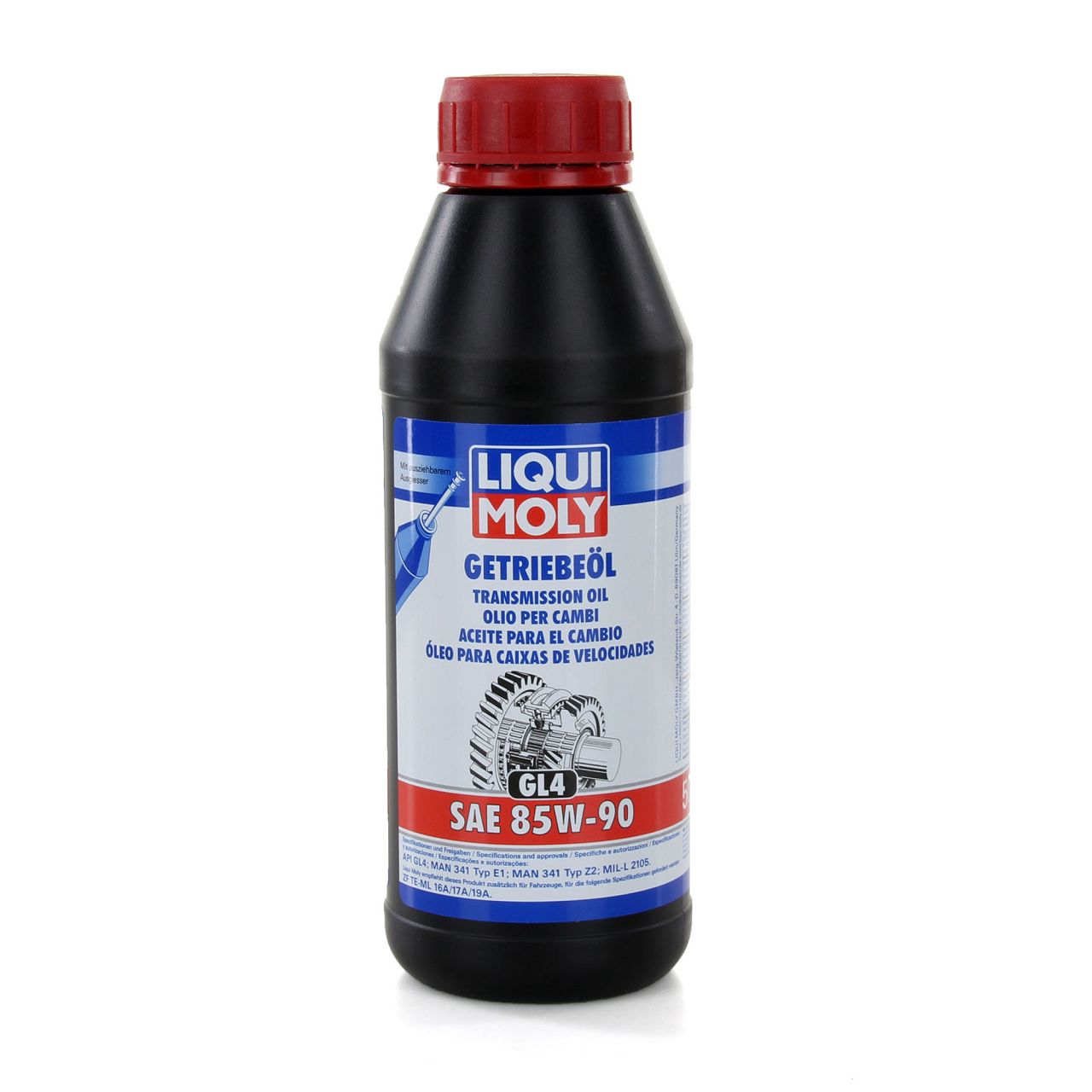 LIQUI MOLY Getriebeöl Schaltgetriebeöl GL-4 SAE 85W-90 500ml 1403