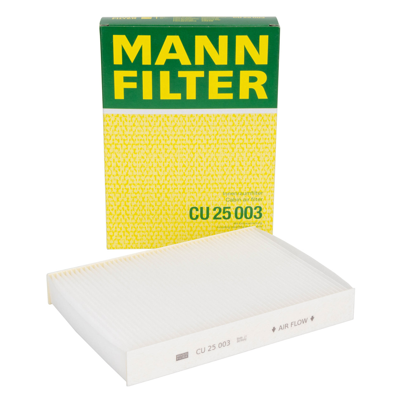 MANN CU25003 Innenraumfilter MERCEDES-BENZ Citan EQT W420 RENAULT Espace 5 Scenic 4